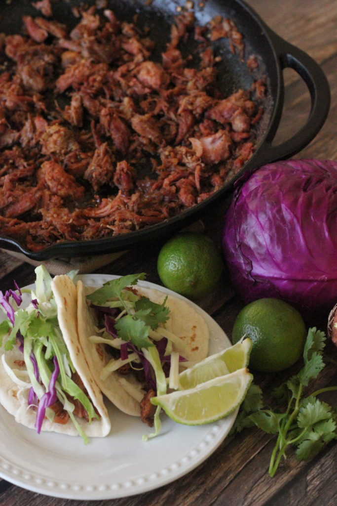 simple pulled pork tacos