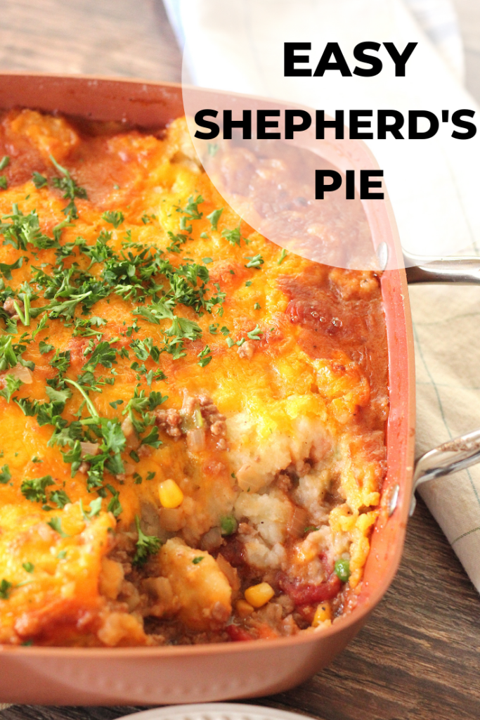 Easy shepherd's pie