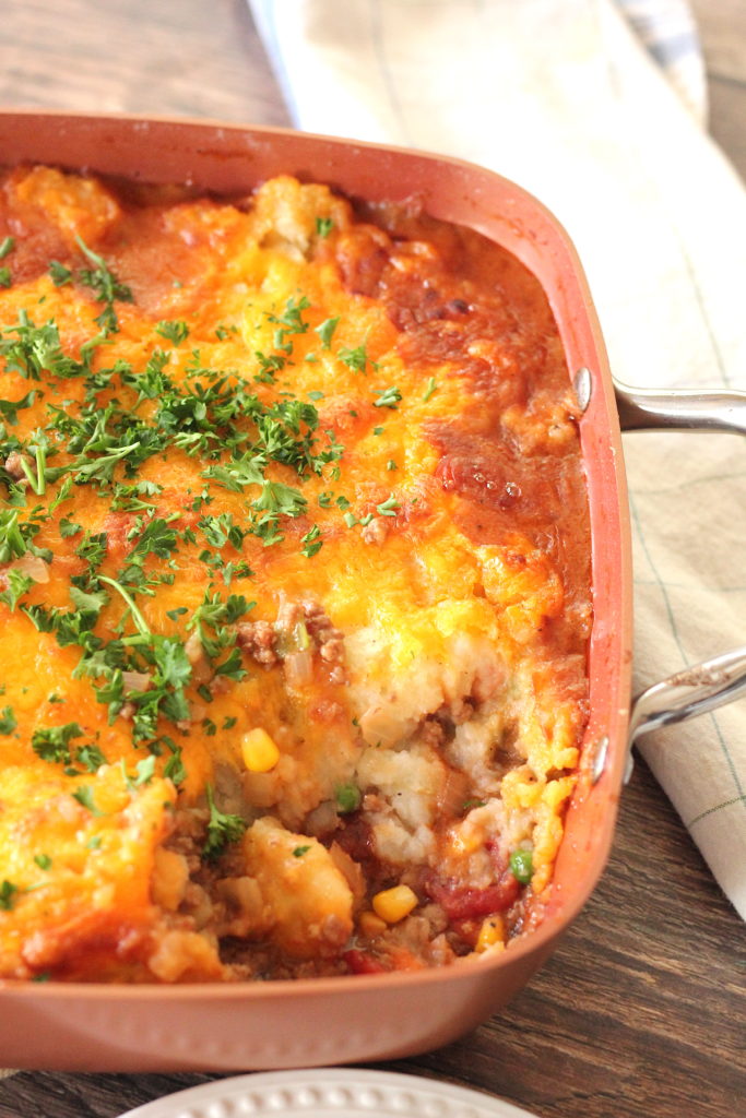 Easy shepherd's pie