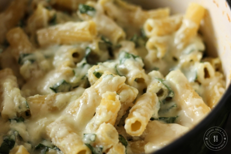Easy Spinach Ricotta Pasta, 30 Minute Meal - Feeding Your Fam