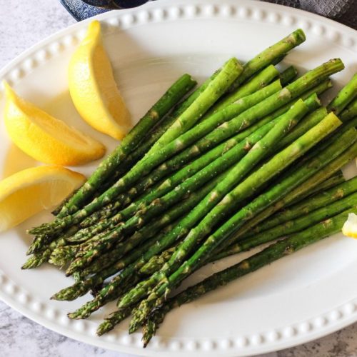 Easy Grilled Asparagus Recipe with Garlic and Lemon - Feeding Your Fam