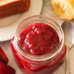 Strawberry Jam in a jar