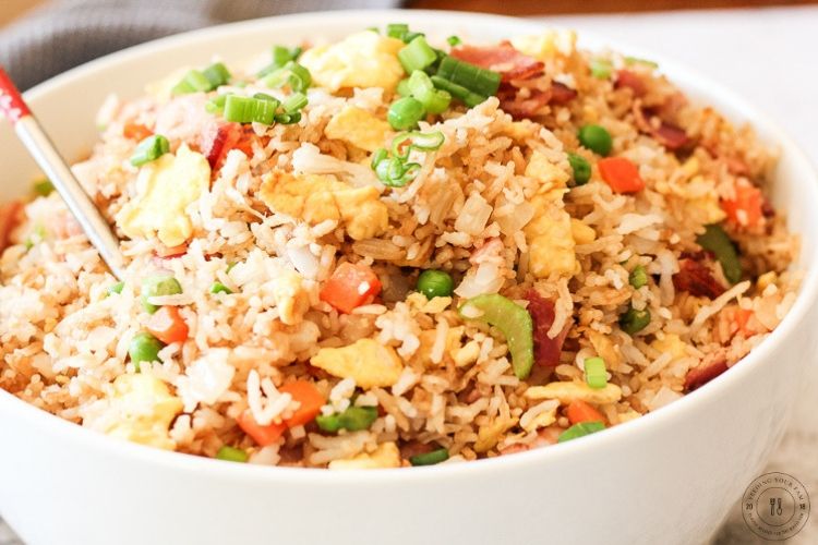 bowl of fried rice