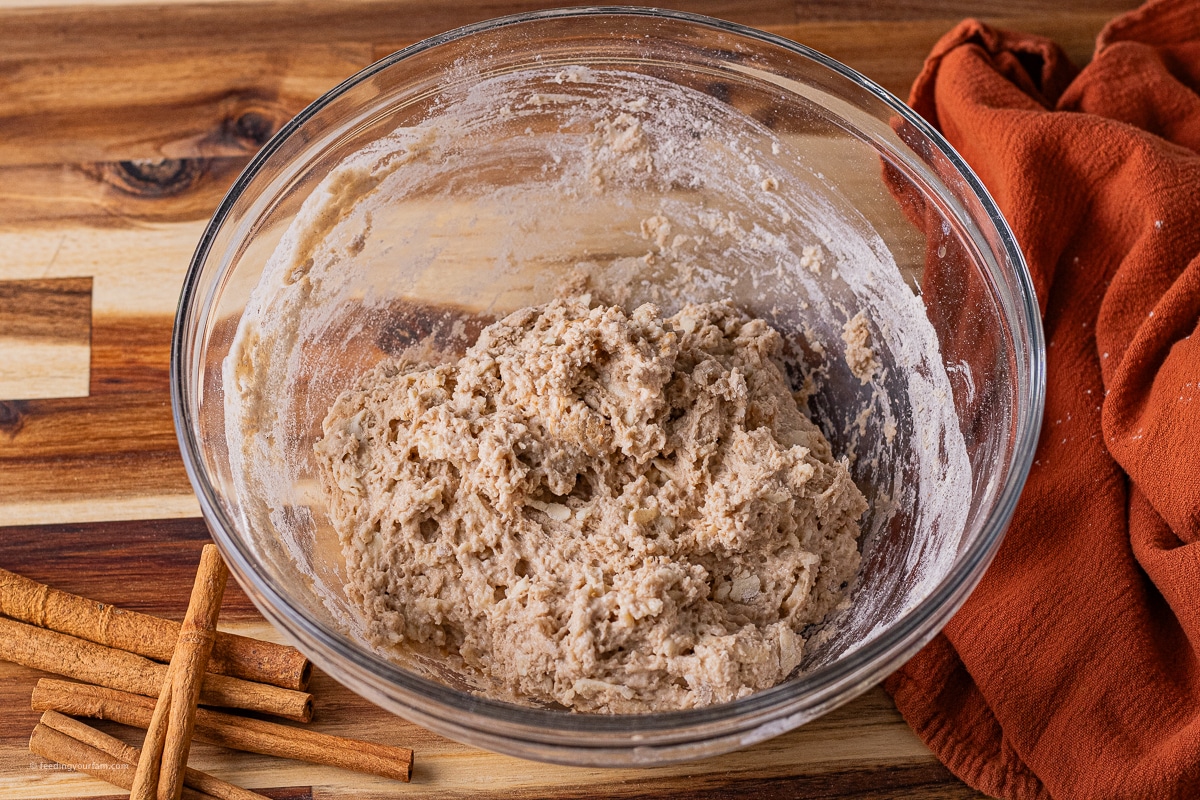 cinnamon dough for biscuits