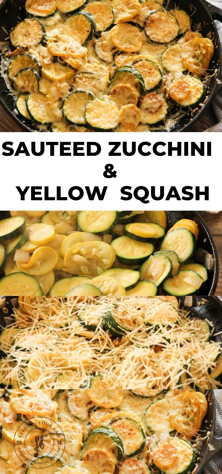 sauteed zucchini and yellow squash pinterest image