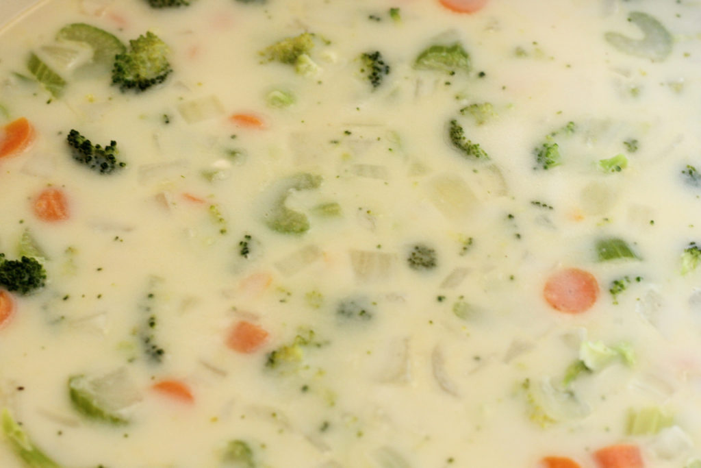 creamy broccoli potato soup