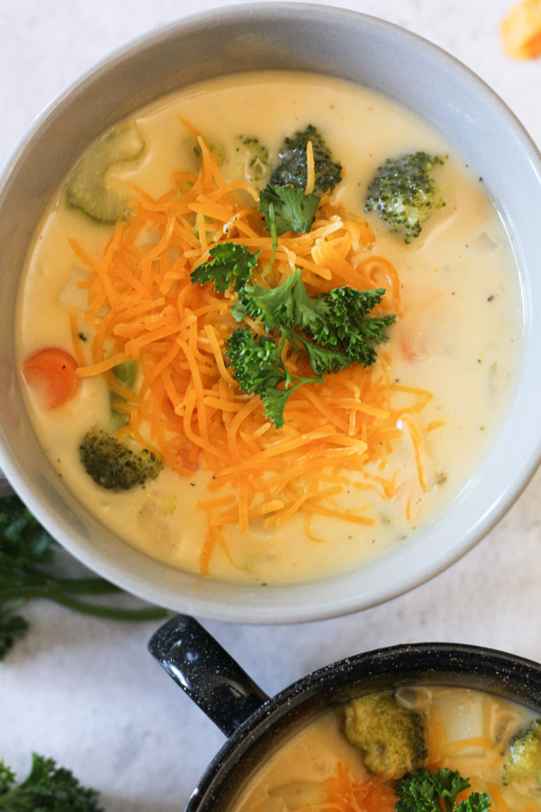 Broccoli Potato Cheese Soup