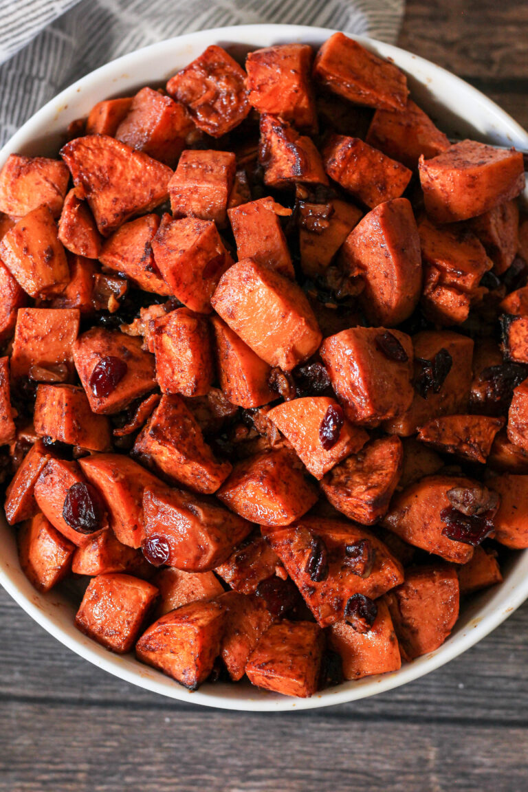 oven roasted sweet potatoes