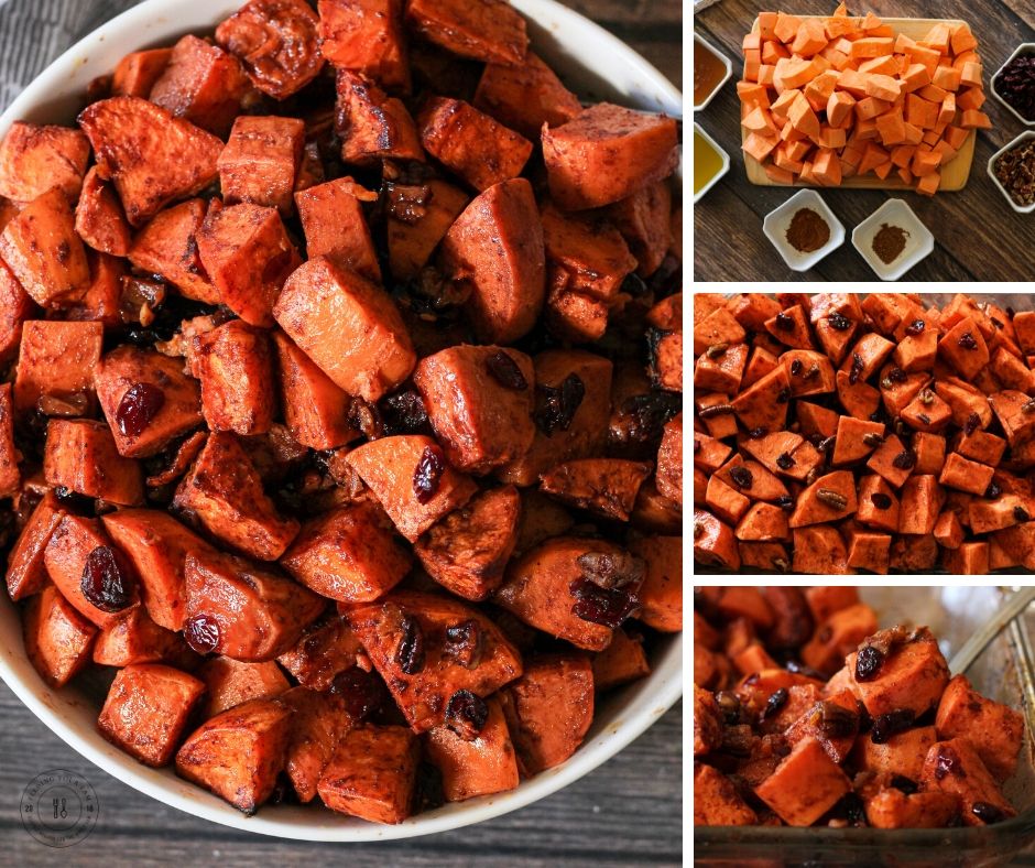 steps to make oven roasted sweet potatoes