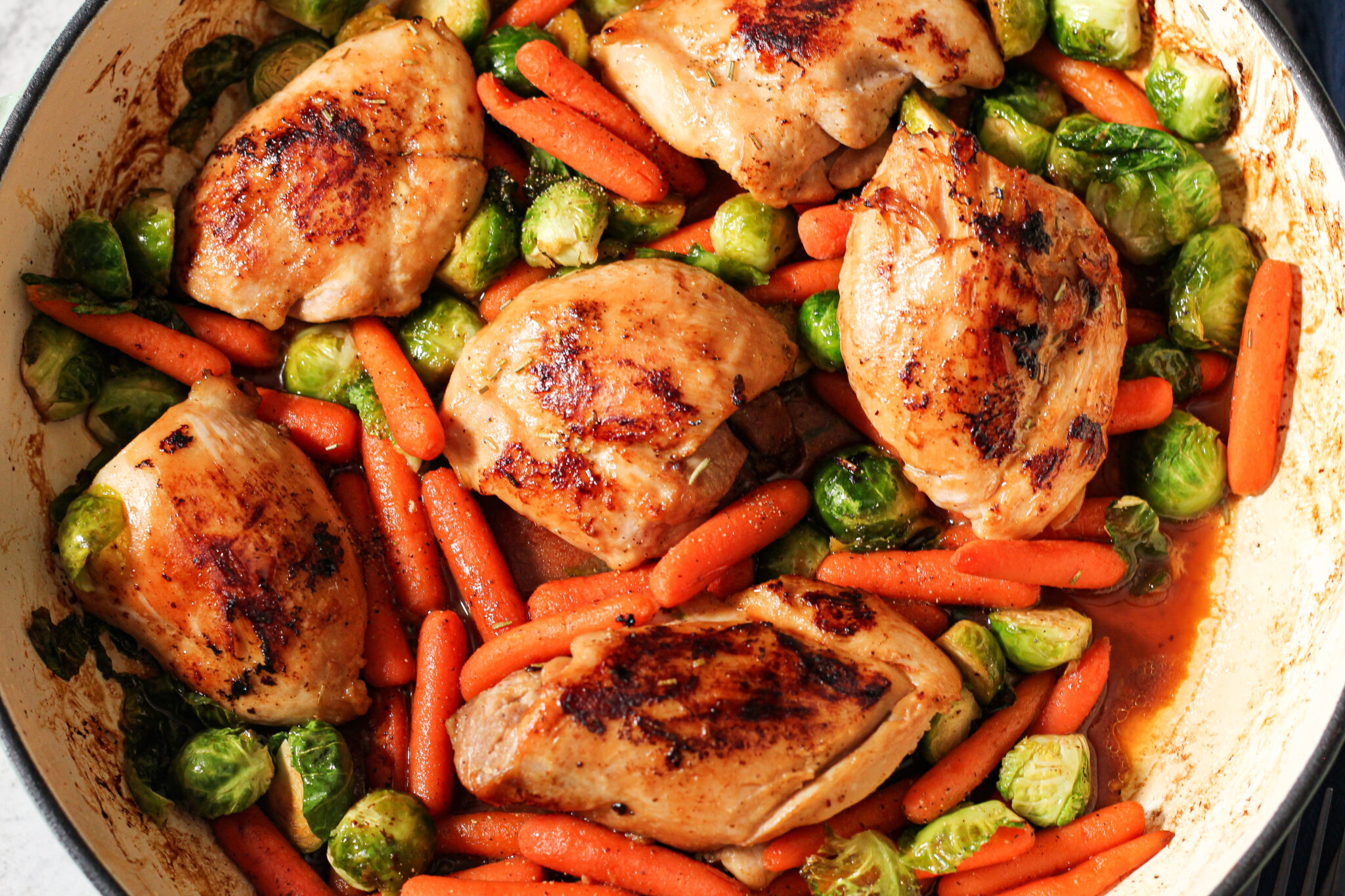 oven roasted chicken and vegetables