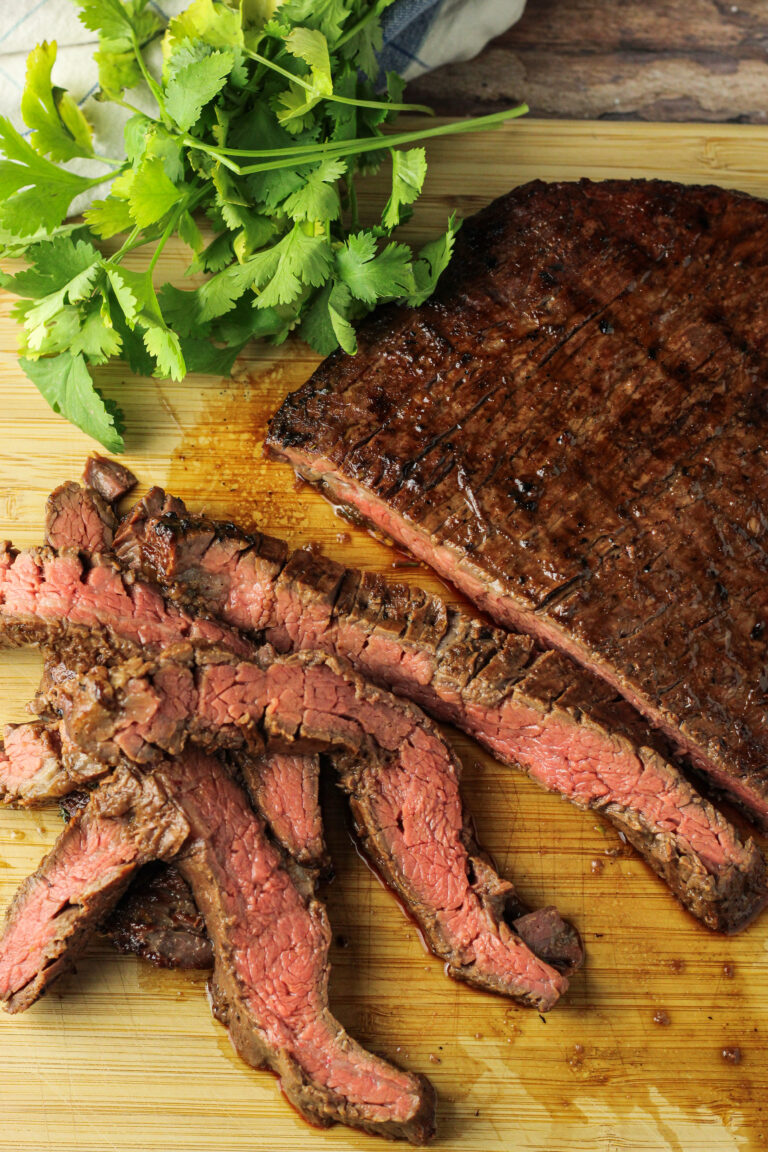 marinated grilled flank steak