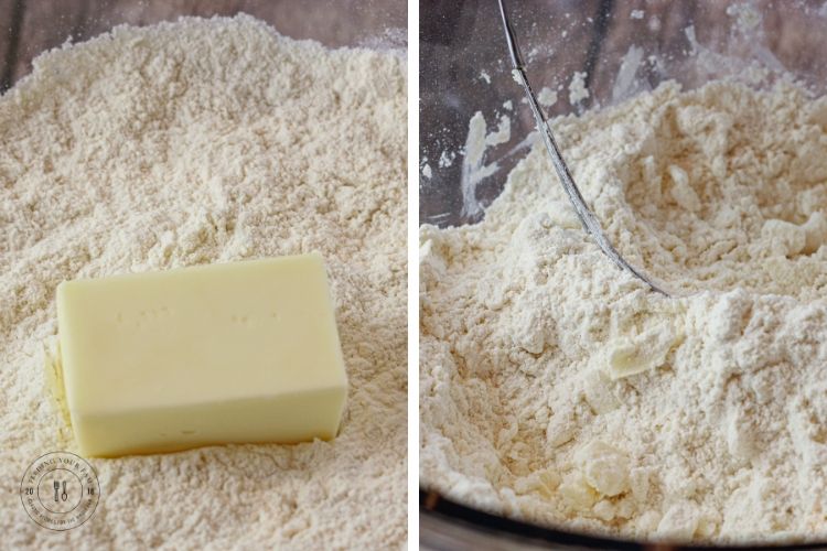 flour and butter