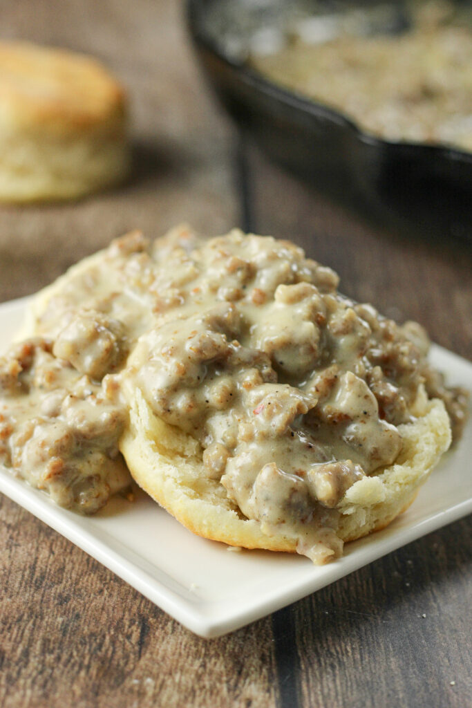 biscuits and gravy