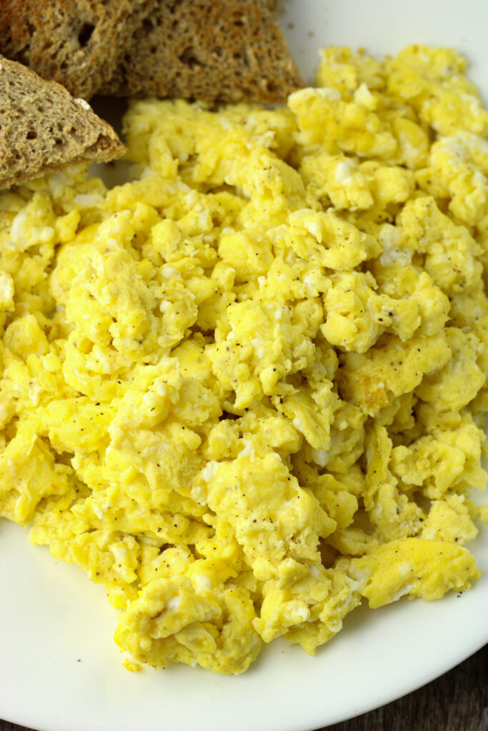 scrambled eggs