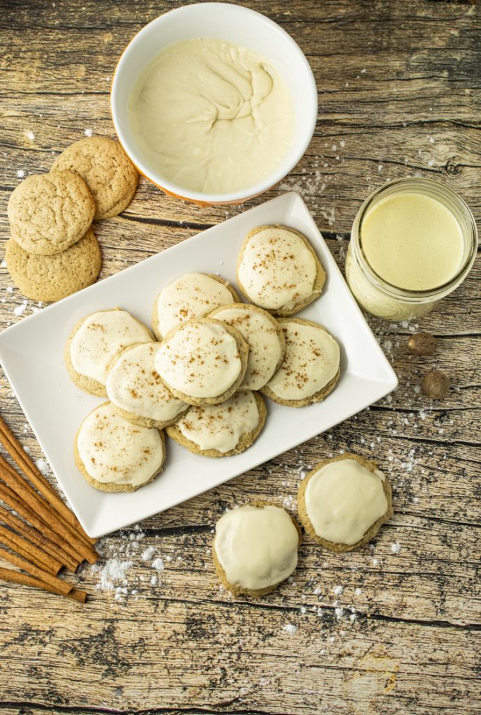 The Best Eggnog Cookies with Eggnog Frosting Feeding Your Fam