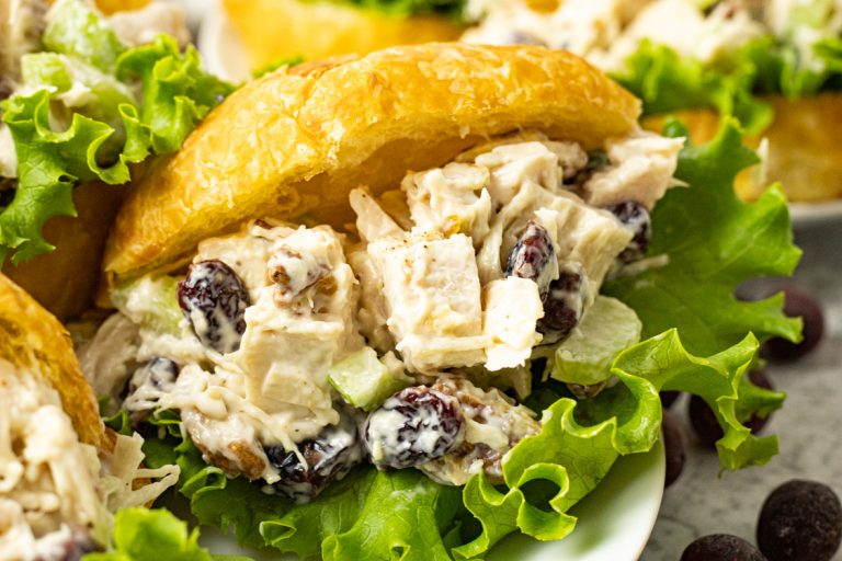 The Easiest Turkey Salad Sandwiches - Feeding Your Fam