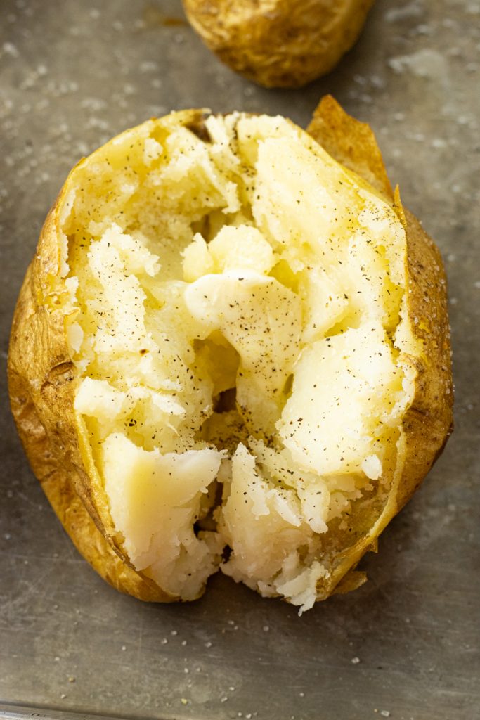 The Best Oven Baked Potatoes - Feeding Your Fam
