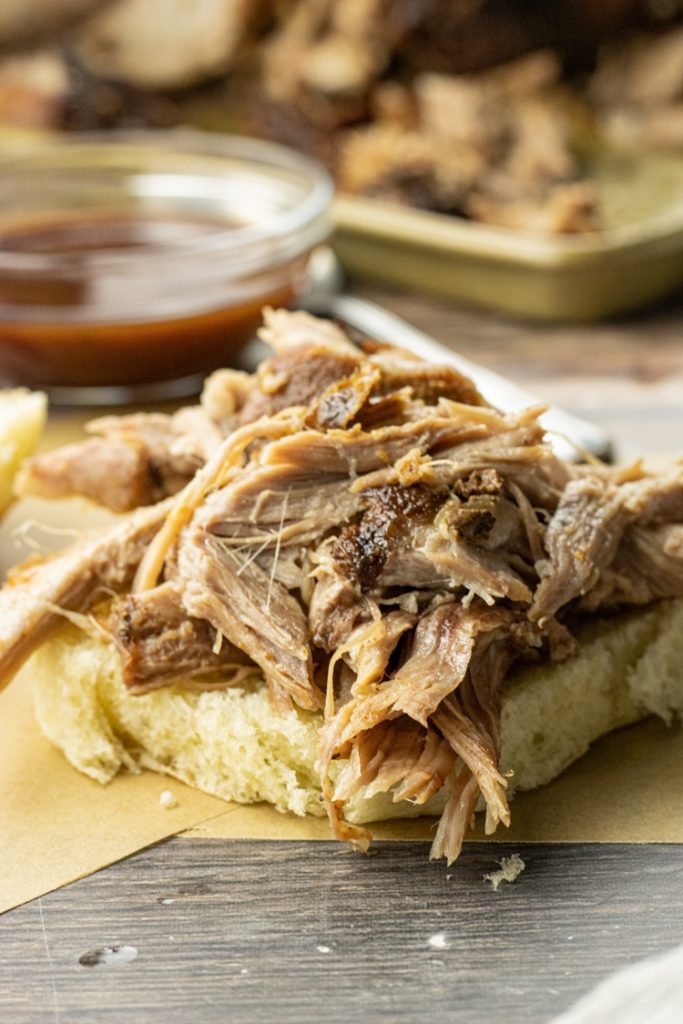 Easy Oven Roasted Pulled Pork - Feeding Your Fam