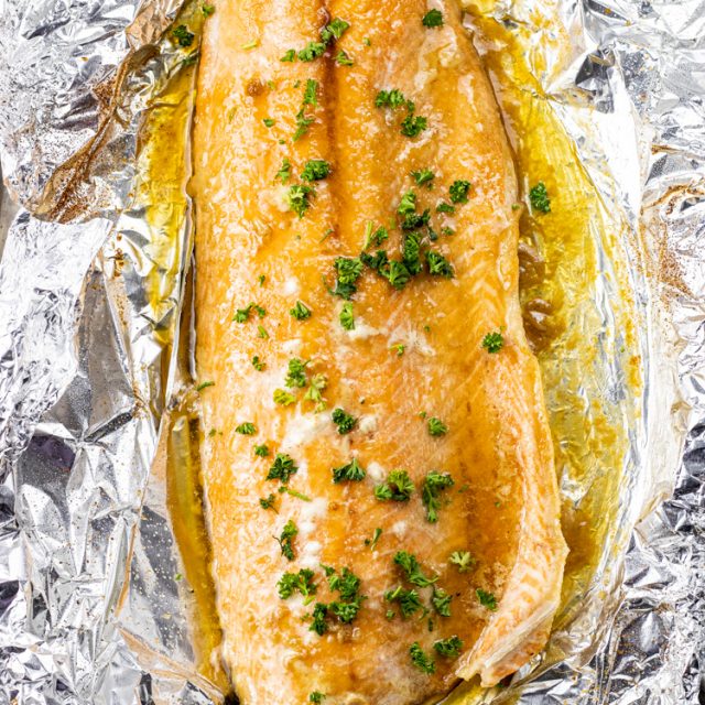 Oven Baked Brown Sugar Salmon - Feeding Your Fam