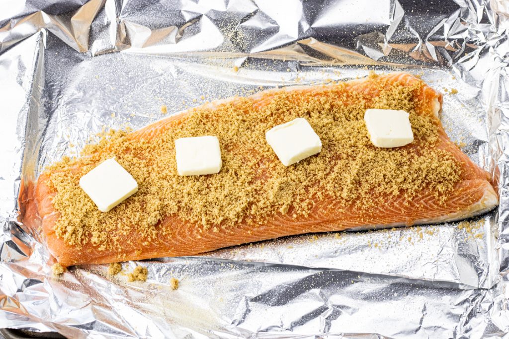 Oven Baked Brown Sugar Salmon - Feeding Your Fam