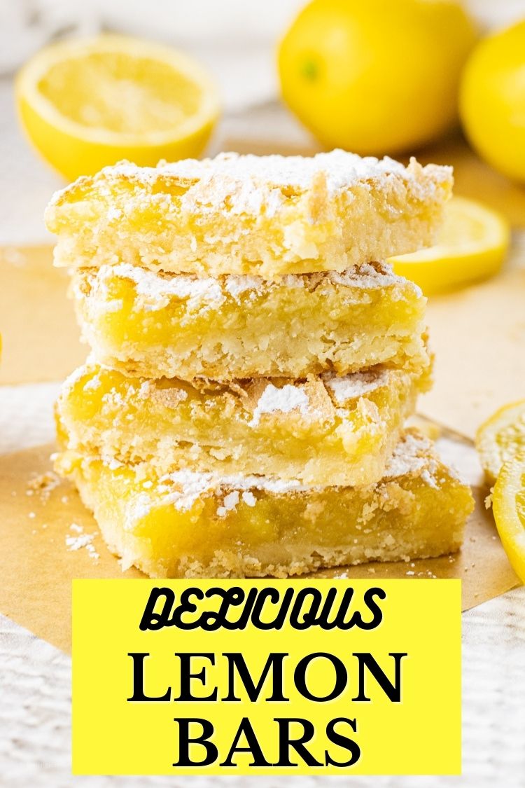 Lemon Bars are a delicious dessert with a shortbread crust topped with a tart, lemon custard on top. This Lemon Bars Recipe is simple to make, slightly addictive and perfect for the baker of at any level. 