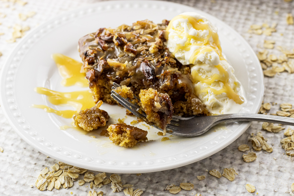 Delicious Oatmeal Cake Feeding Your Fam