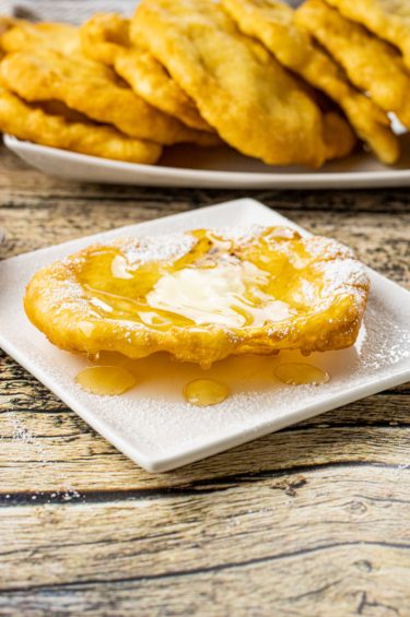 fry bread with honey and butter
