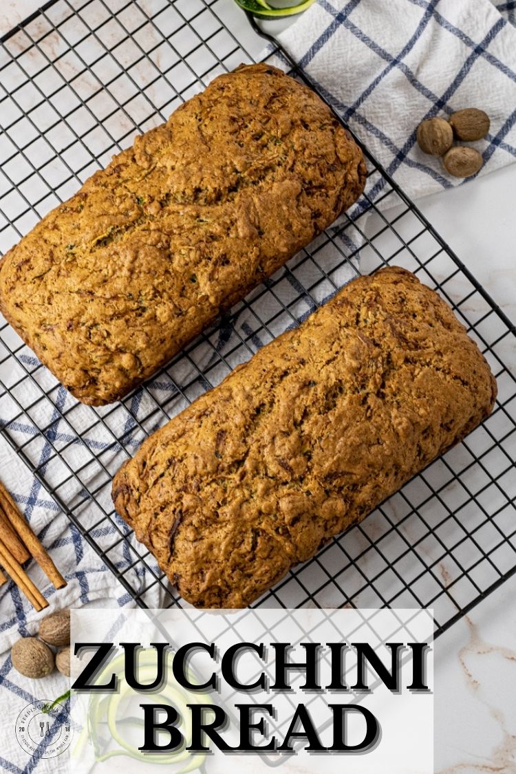 This Classic Zucchini Bread Recipe is one that we come back to year after year. Zucchini Bread is made with simple ingredients and spices that you most likely already have in your pantry. The best zucchini bread recipe is moist and flavorful with every bite. Making zucchini bread is such a great way to enjoy that summer squash you just harvested from the garden.