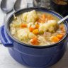 Easy Chicken and Dumpling Soup - Feeding Your Fam