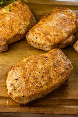 Easy Air Fryer Pork Chops - Feeding Your Fam