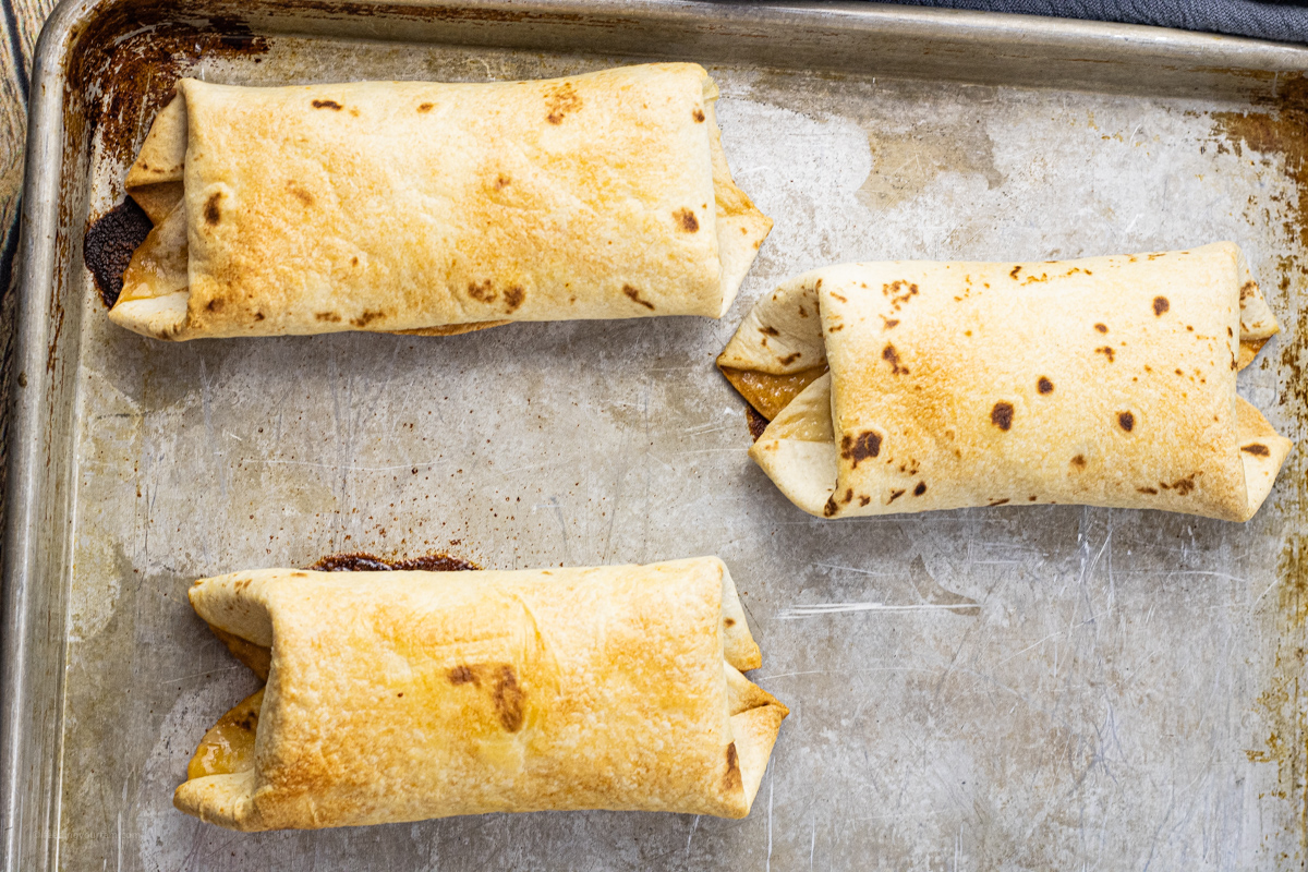 Easy Oven Baked Chicken Chimichangas Feeding Your Fam