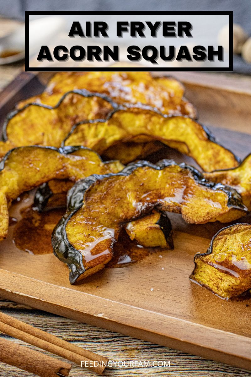 This Air Fryer Acorn Squash is so easy to make and has so much flavor. If you love cooking with your air fryer, you are going to love this simple acorn squash.