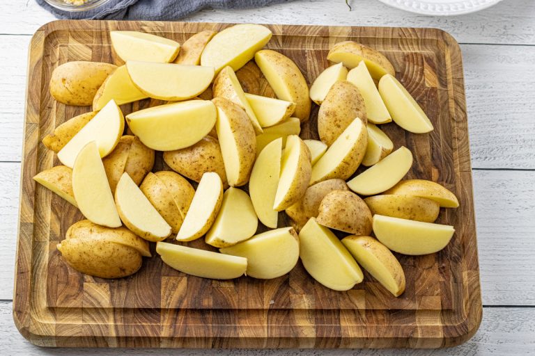 Crisp Roasted Golden Potatoes Feeding Your Fam