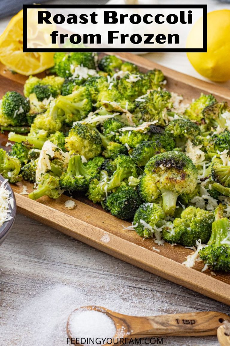 Easy Roast Broccoli From Frozen Feeding Your Fam
