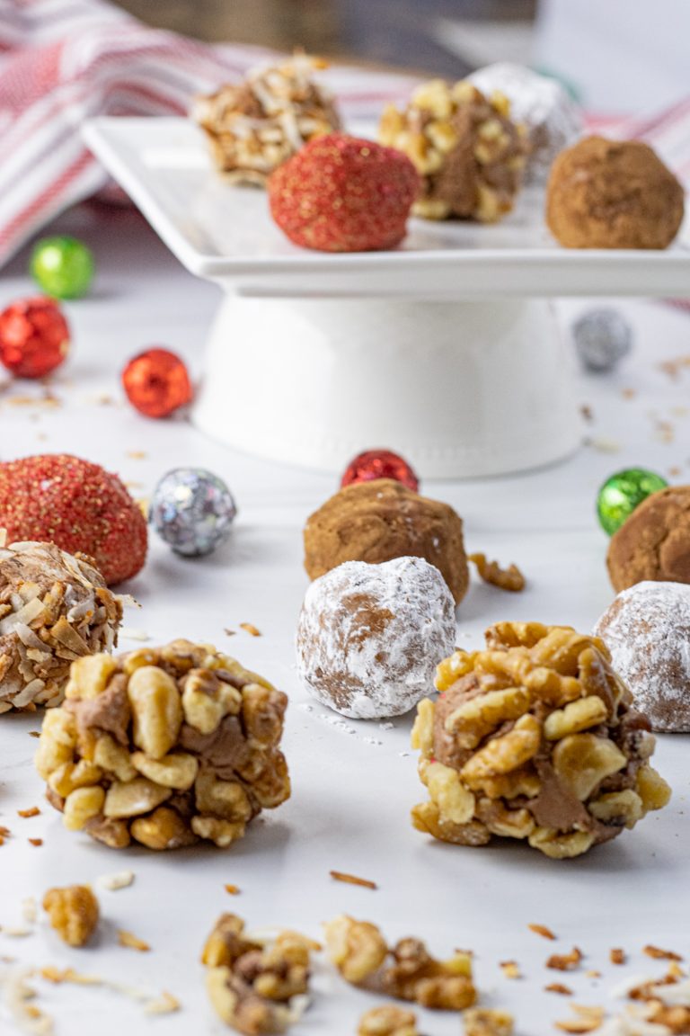 Easy Chocolate Cream Cheese Truffles Feeding Your Fam