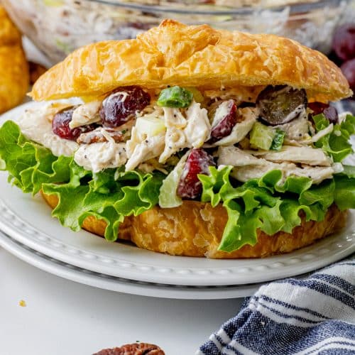 Easy Chicken Salad Recipe - Feeding Your Fam
