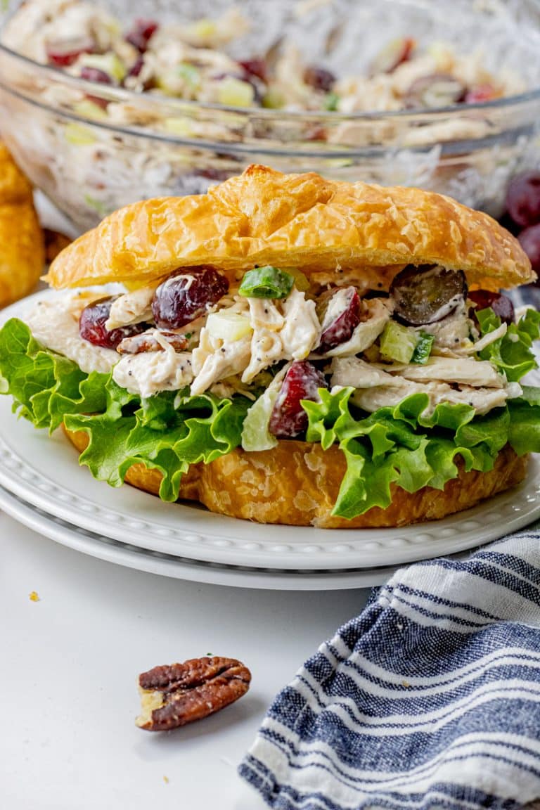 Easy Chicken Salad Recipe - Feeding Your Fam
