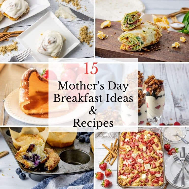 15 Easy Mother’s Day Breakfast Ideas & Recipes