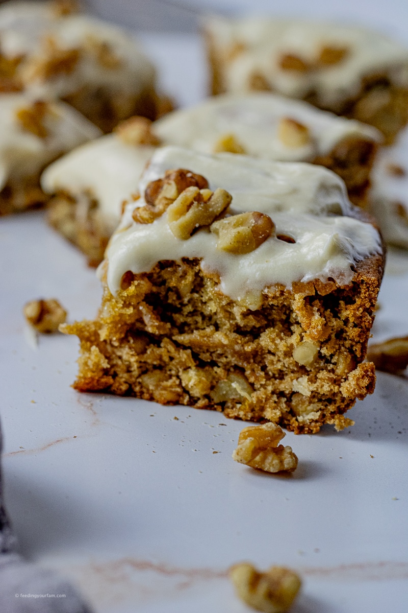 Maple Walnut Cake is a delicious, moist cake that features flavorful hints of maple syrup, crunchy walnuts and a sweet buttercream frosting.