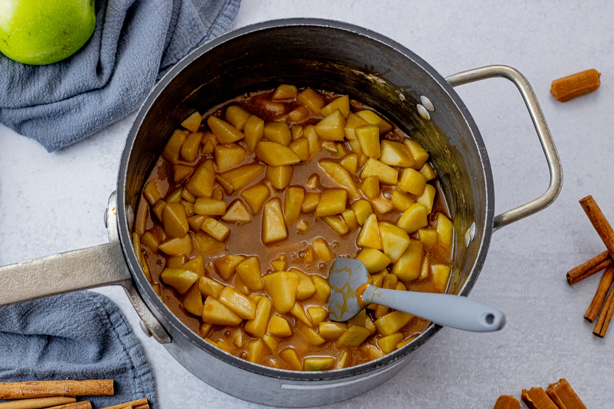 Caramel Apple Bars a Perfect Fall Treat - Feeding Your Fam