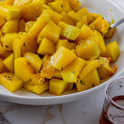 How to Cook Oven Roasted Butternut Squash - Feeding Your Fam