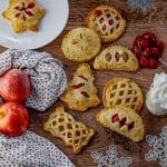 fruit hand pies in different shapes