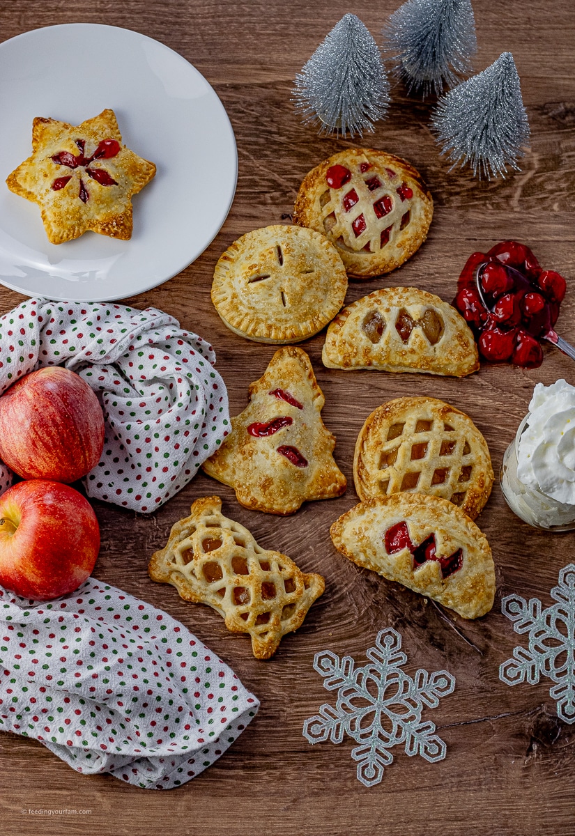 A buttery pie crust filled with sweet, juicy fruit, hand fruit pies are a delicious, portable treat.