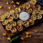 jalapeno popper cups filled with cream cheese jalapeno filling