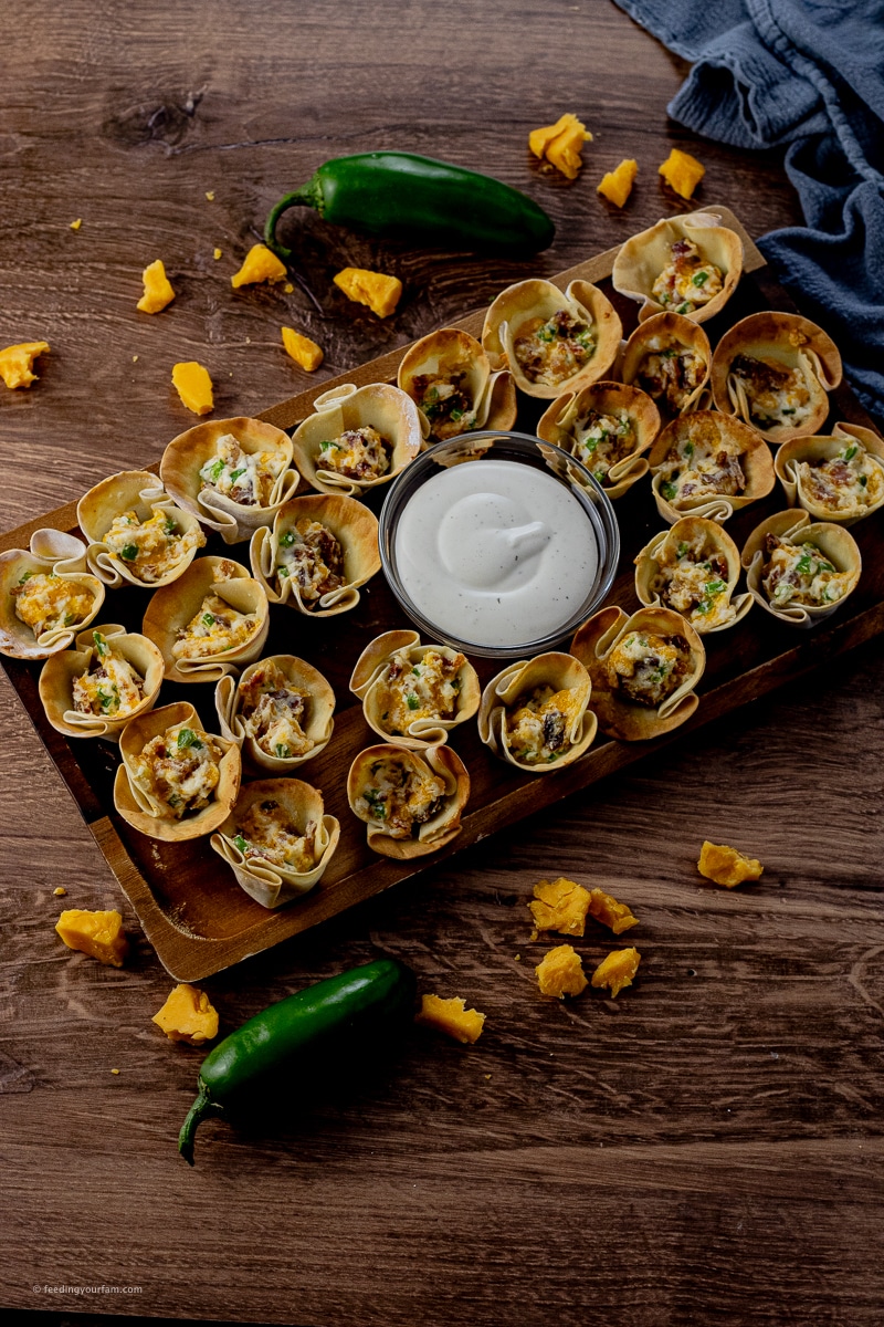 Imagine the irresistible combo of spicy jalapenos, cream cheese, melted sharp cheddar, a crispy outer layer and of course bacon; these will have your family begging for more.