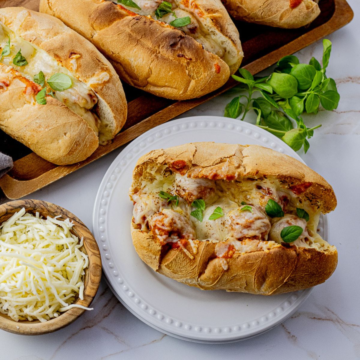 Slow Cooker Meatball Sandwiches