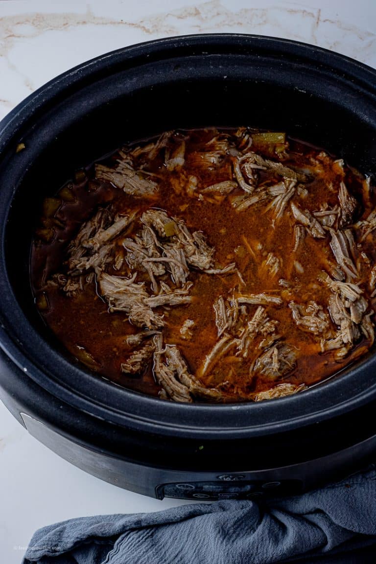 Slow Cooker Green Chile Pulled Pork Feeding Your Fam