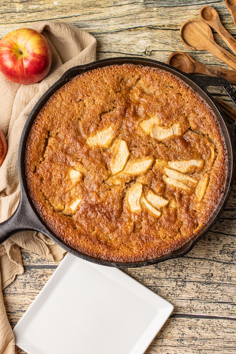 skillet apple cake recipe